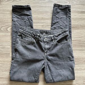 Prana Dark Gray Skinny Jeans Mid Rise Size 4/27